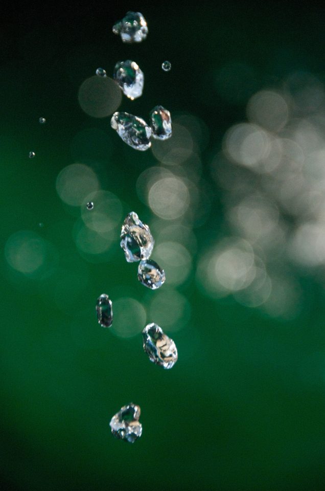 Trying To Photograph Water Droplets