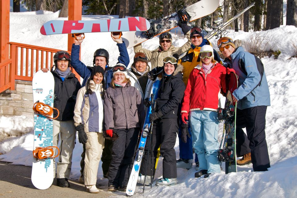 Big White Snowboard Trip