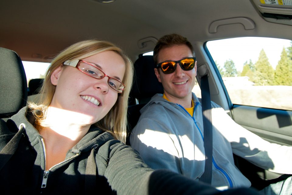 Duncan and Dorothy Driving