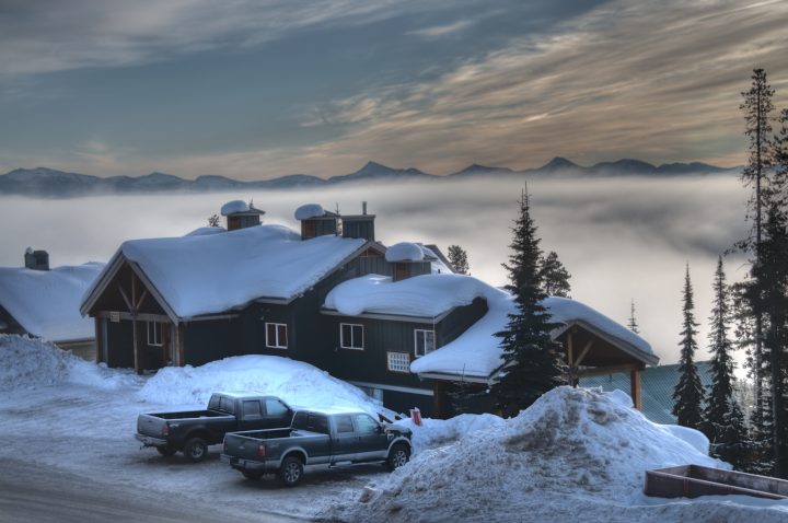 big white chalet