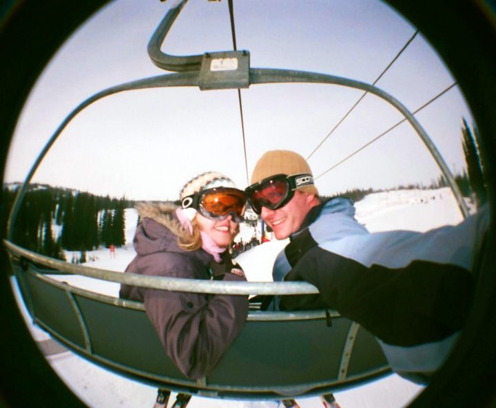 On the chair at big white