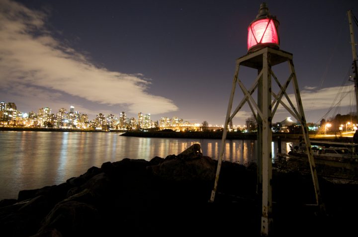 West end view from vanier park