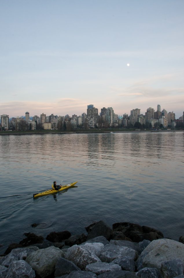 Kayaker In Vancouver