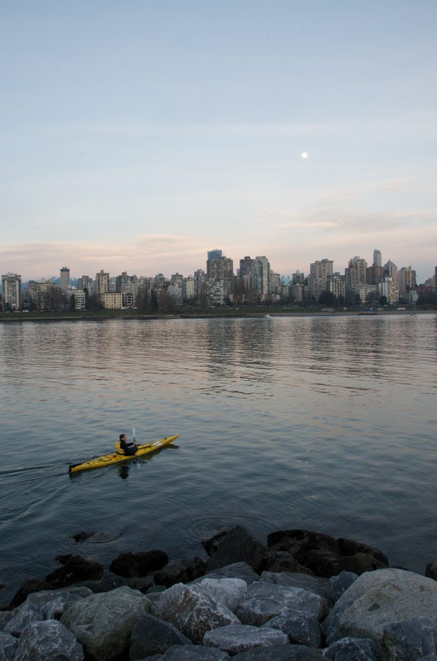 Kayaker In Vancouver