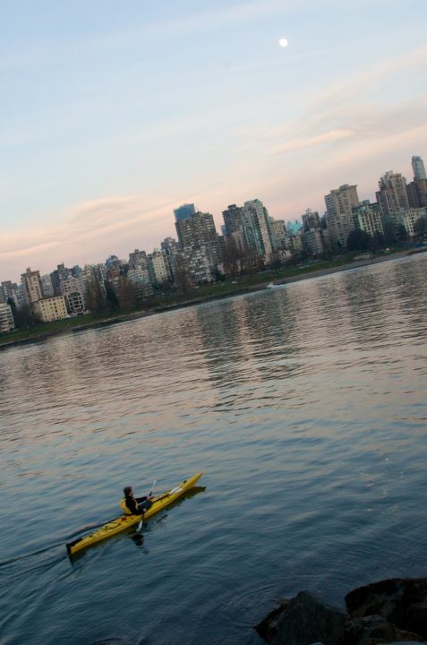 Kayaker In Vancouver