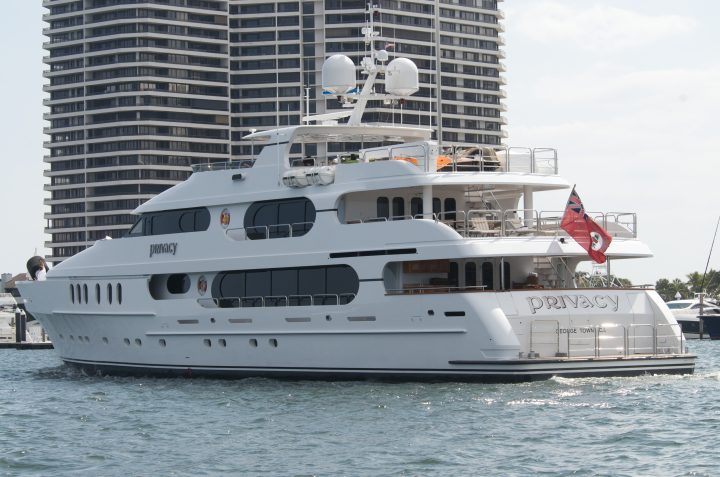 Tiger Woods’ Yacht Privacy