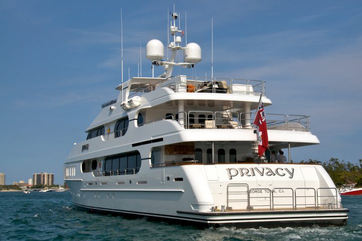 Tiger Woods’ Yacht Privacy