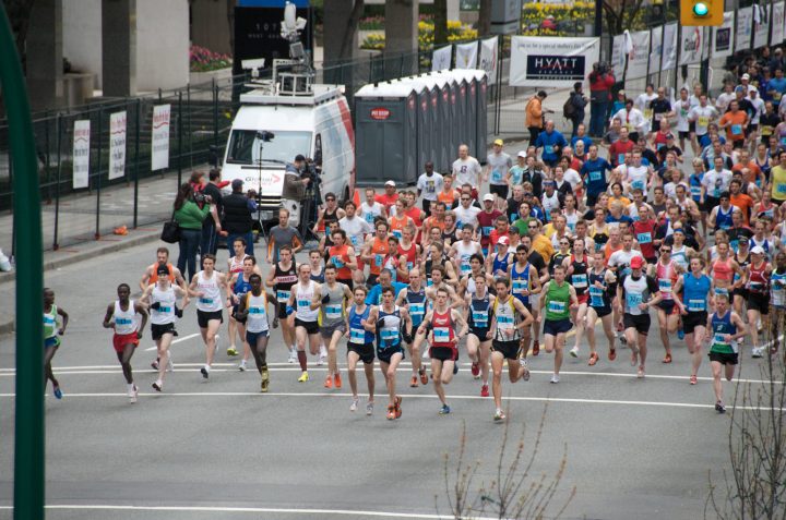 Vancouver Sun Run Start