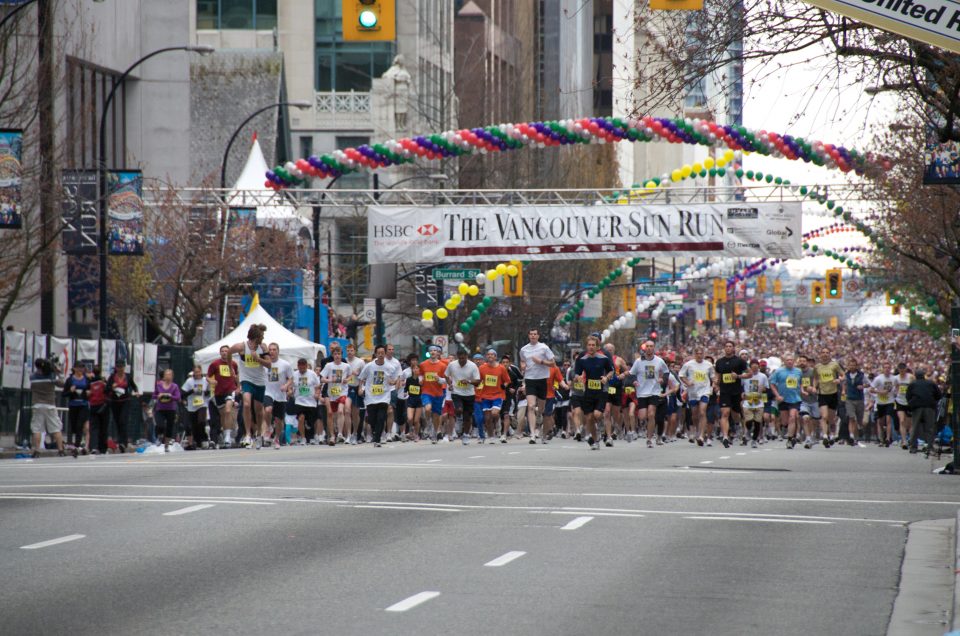 Vancouver Sun Run Photos 2009