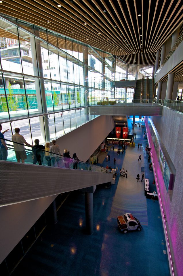 Vancouver Convention Center Escalator