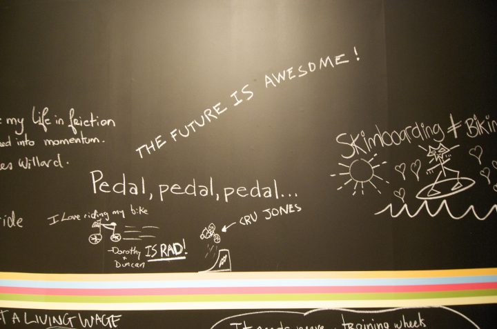 Open Chalk Wall