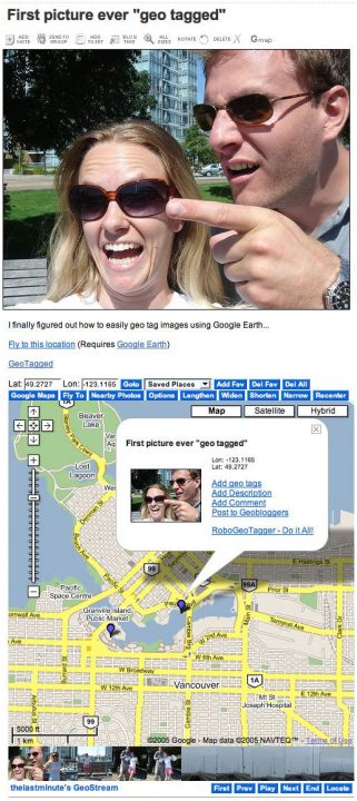 Google Maps In Flickr : GMIF