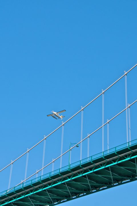 Plane Over Lions Gate