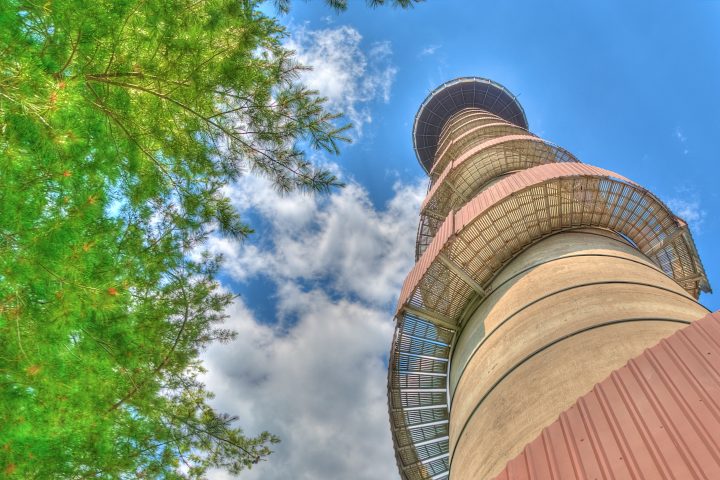 SkyDeck Lookout From Below