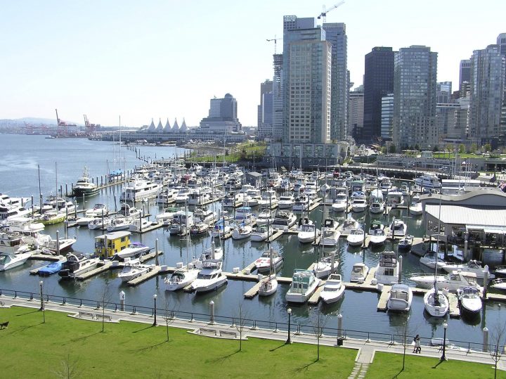Marina as seen from Westin Bayshore
