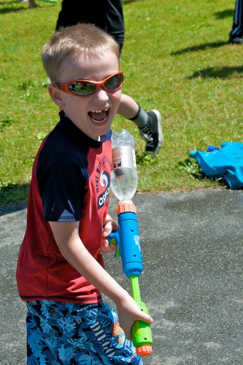 Little Dude Loves It