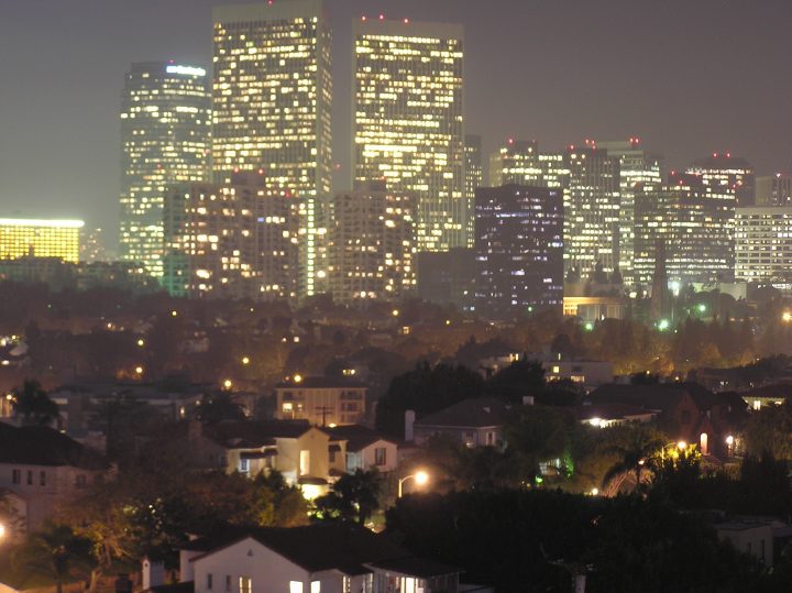 LA at night