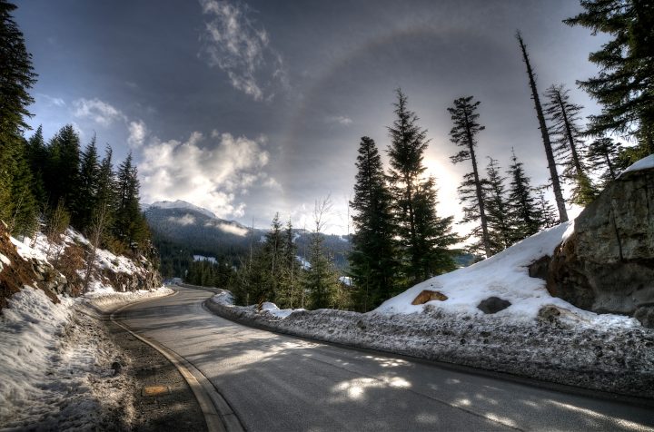 Road to the Alpine Venue