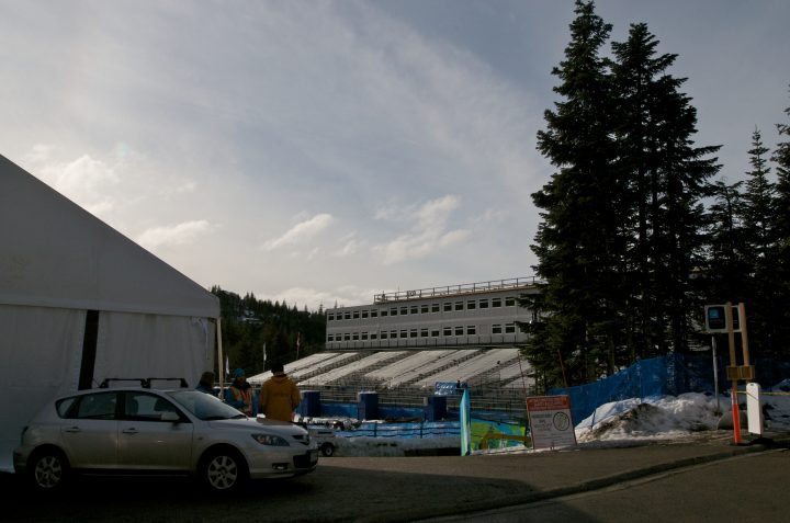 Bottom of the Alpine Skiing Venue