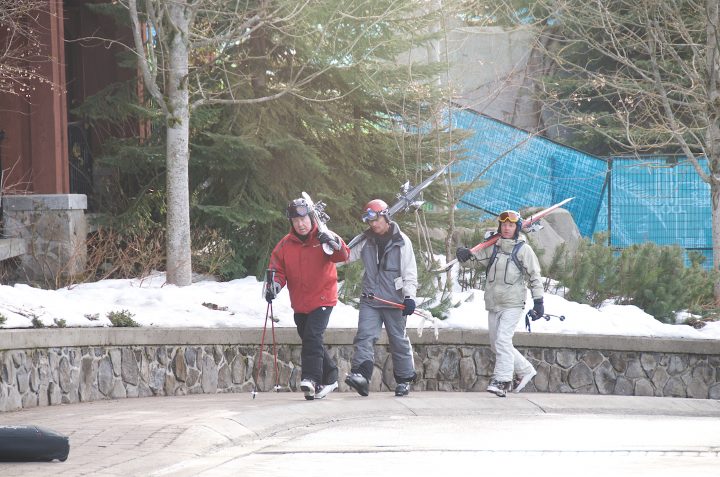 Some People Still Skiing