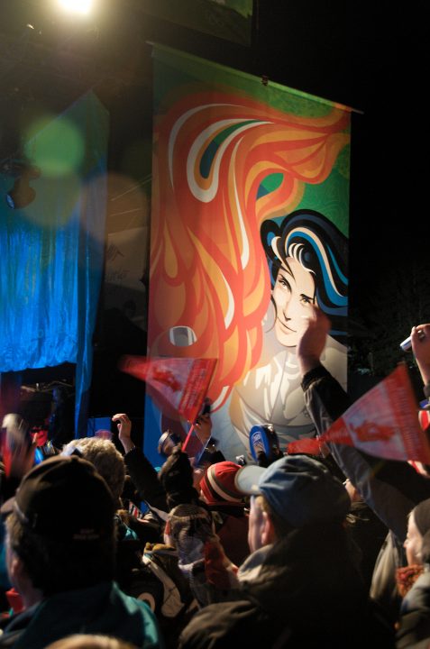 Huge Torch Relay Banner