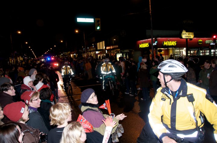 Bike Cops 4th and Arbutus