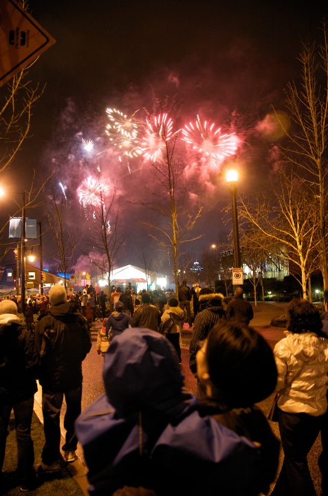 Fireworks After the Torch Arrived