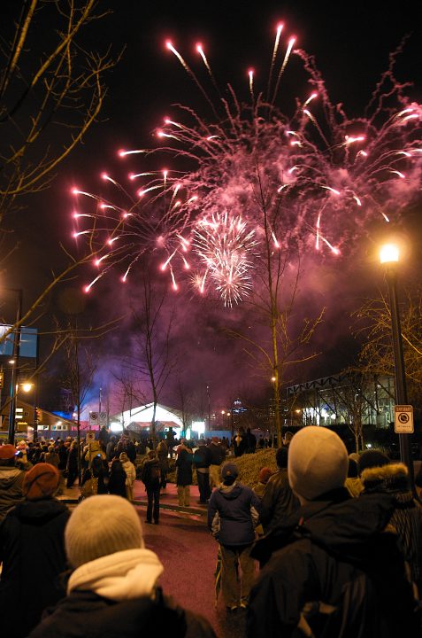 Fireworks After the Torch Arrived