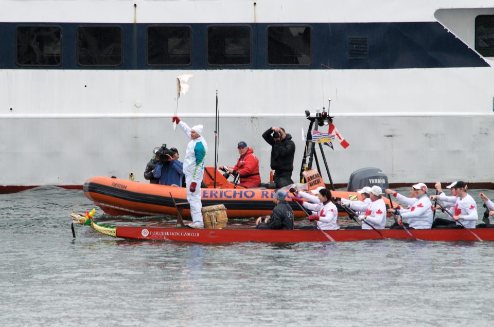 The Torch is on a Boat!