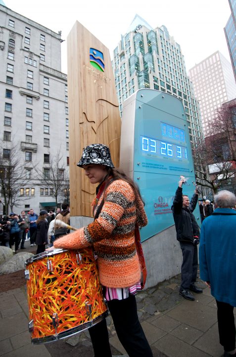 Musician and Countdown Clock