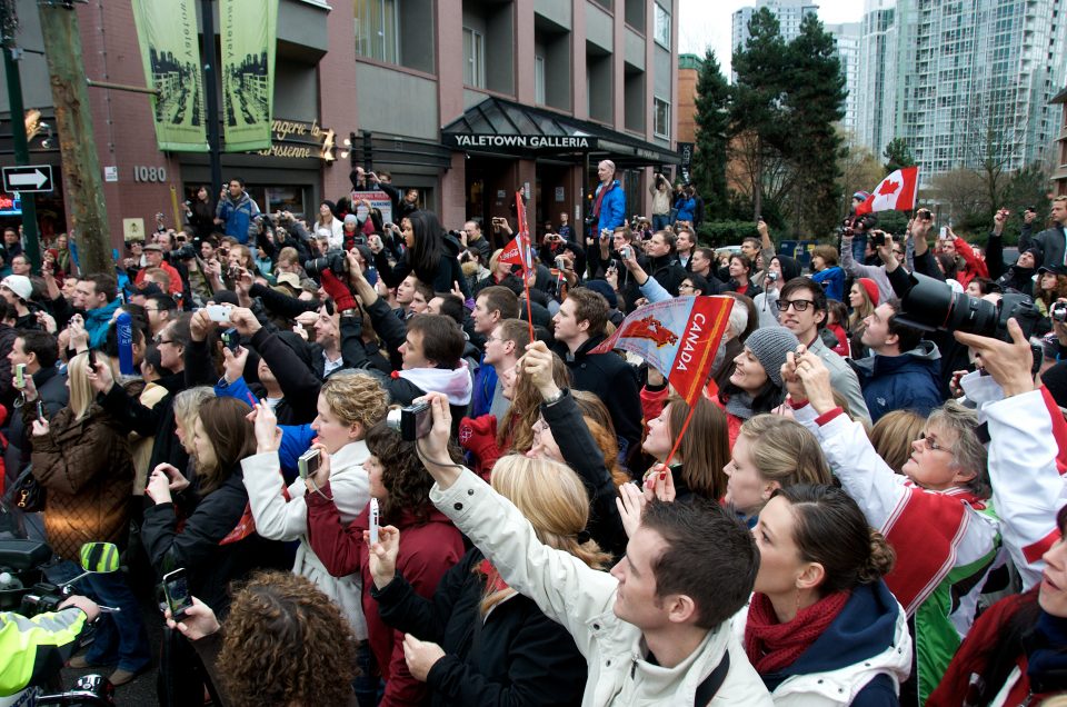 Lots of Cameras in Yaletown