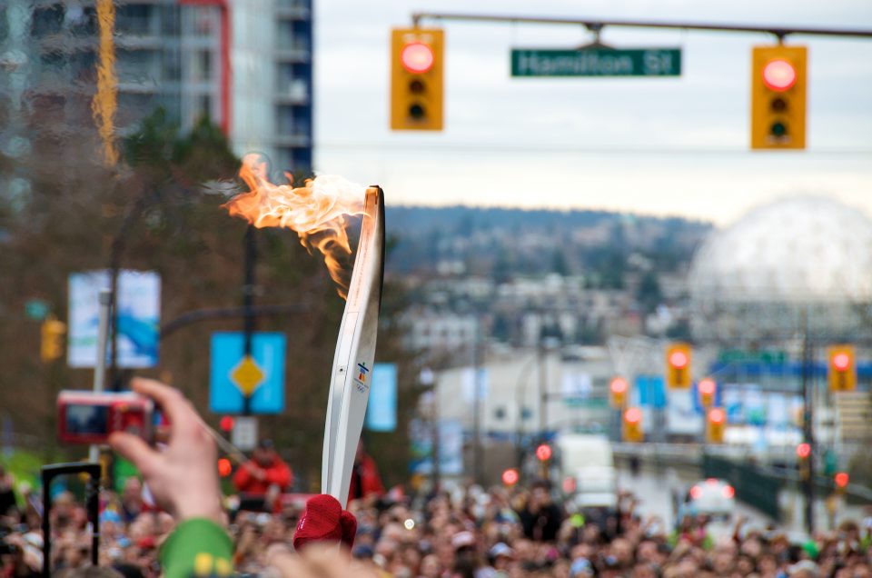 Torch at Georgia and Hamilton