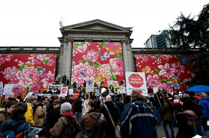 Anti Olympics Rally