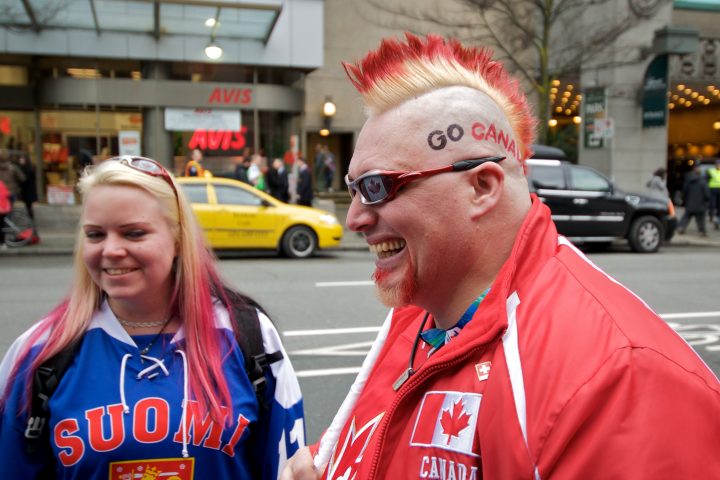 Red Mohawk Go Canada!