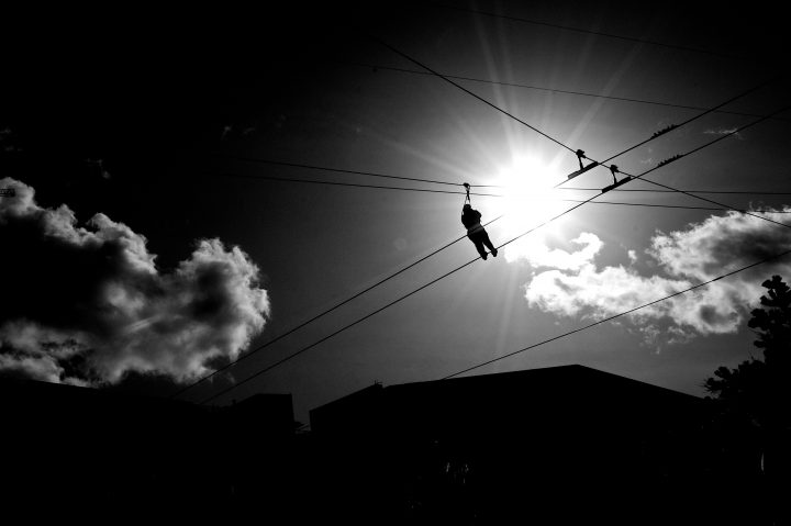 Zip Line in the Sky