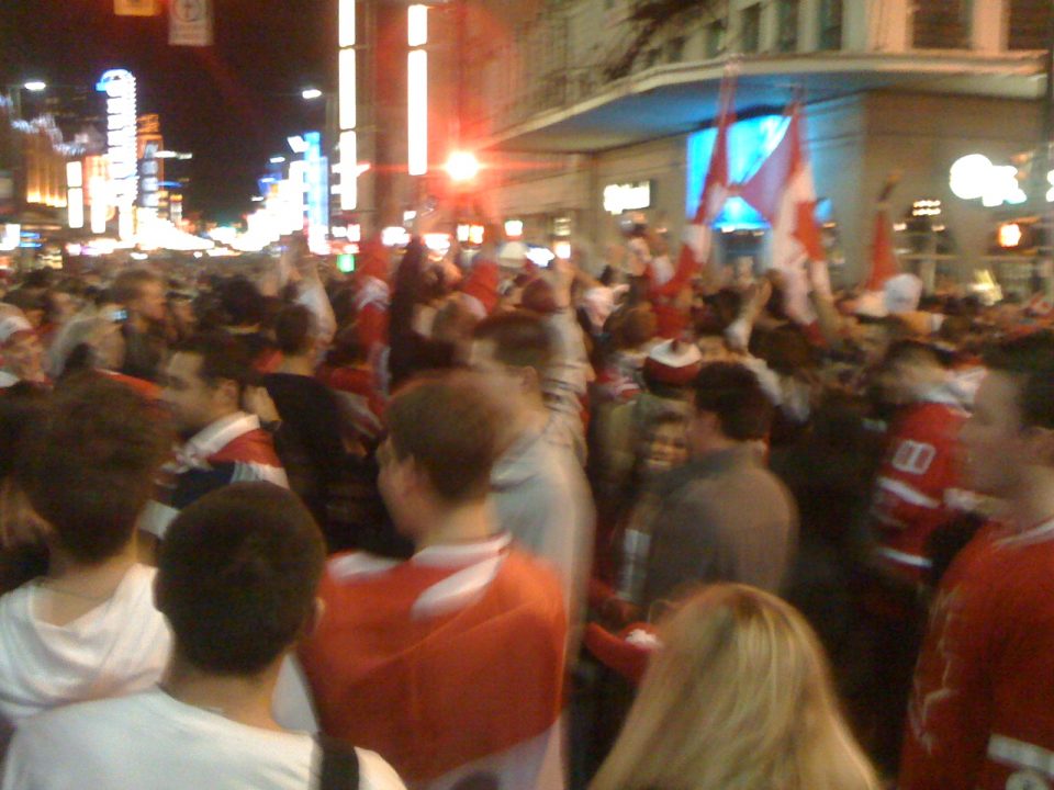 Party just getting started after team Canada defeats Norway