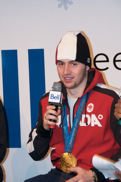 Alexandre Bilodeau at the Bell Ice Cube