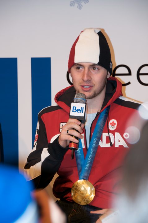 Alexandre Bilodeau at the Bell Ice Cube