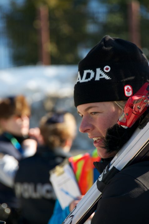 Emily Brydon at Alpine Skiing Venue