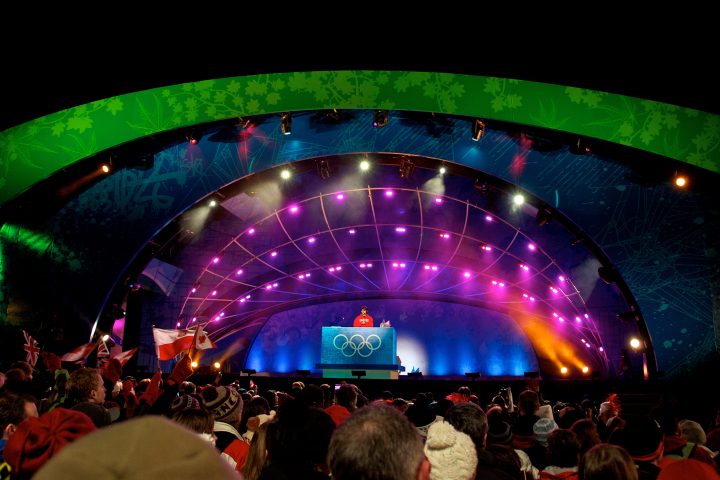 Medal Ceremony Stage is Nice