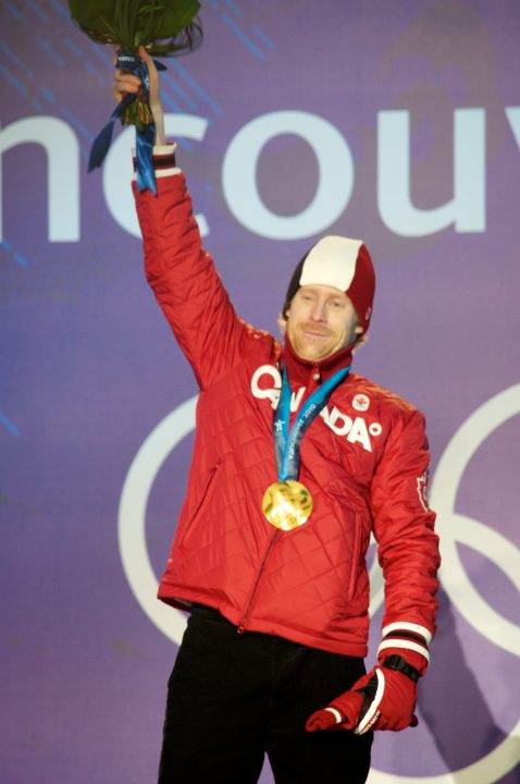 Jon Montgomery Receives His Gold Medal