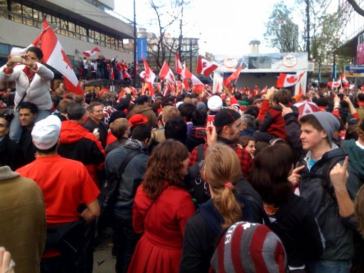 Vancouver is going nuts #van2010