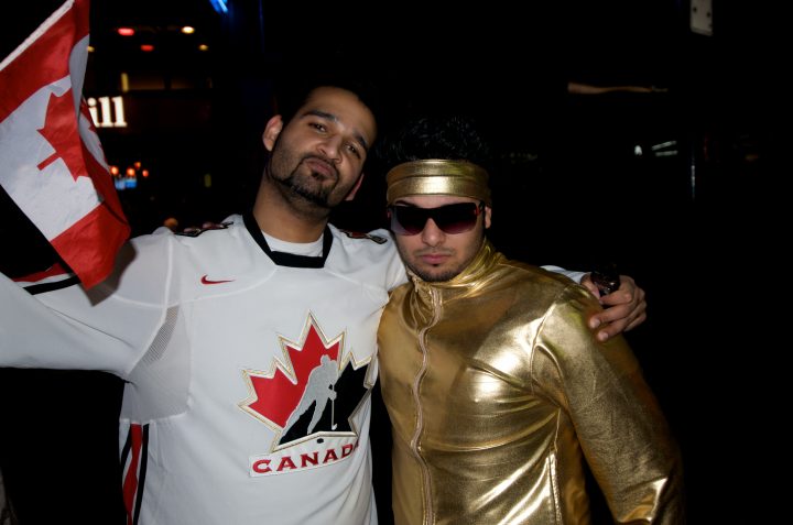 Party in the Streets After Canada Wins Gold in Hockey