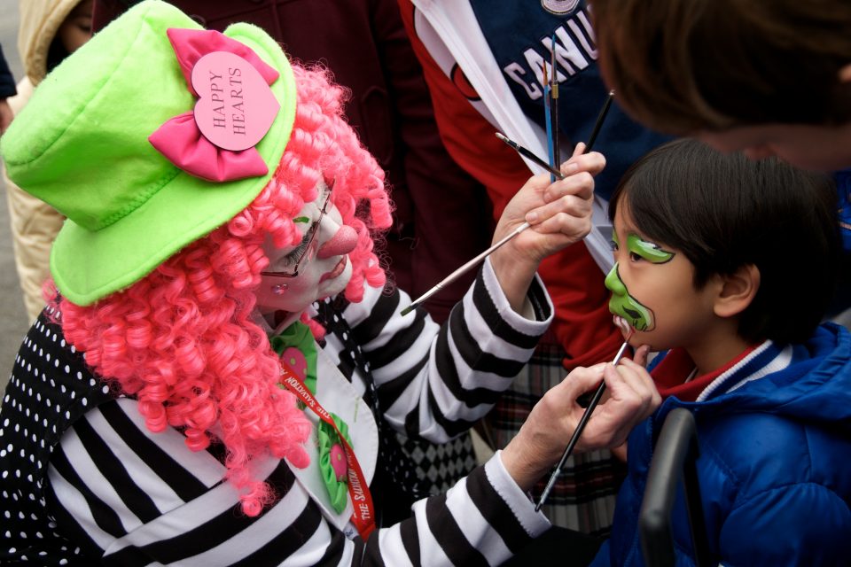 Colorful Facepaint Artist