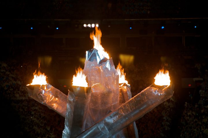 Cauldron at the Closing Ceremonies Cauldron