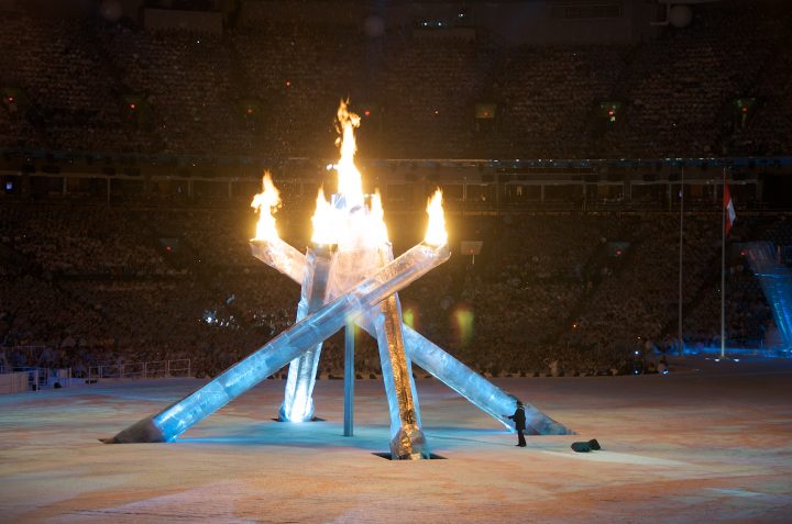 Neil Young at the Closing Ceremonies