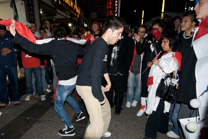 Party in the Streets After Canada Wins Gold in Hockey