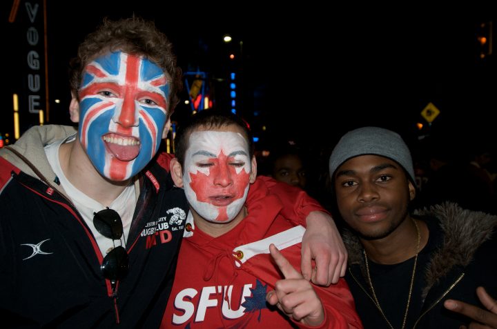 Party in the Streets After Canada Wins Gold in Hockey