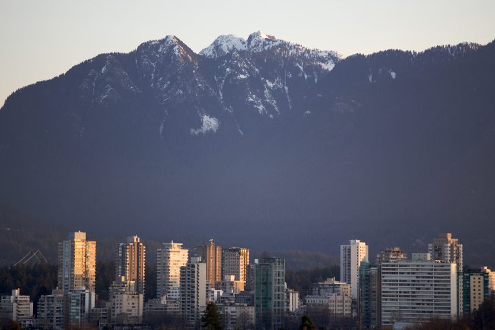 Sunrise in Vancouver