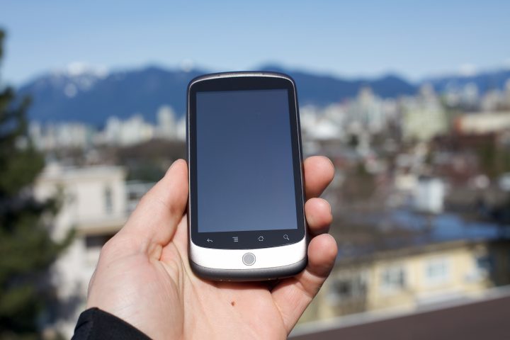 Google Nexus One Top